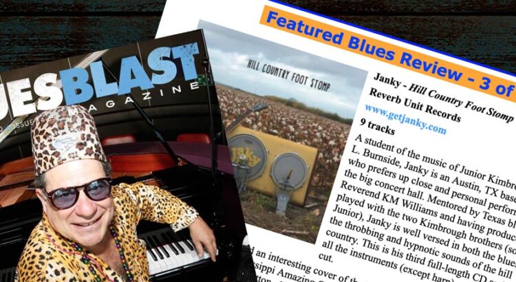Janky in Blues Blast Magazine