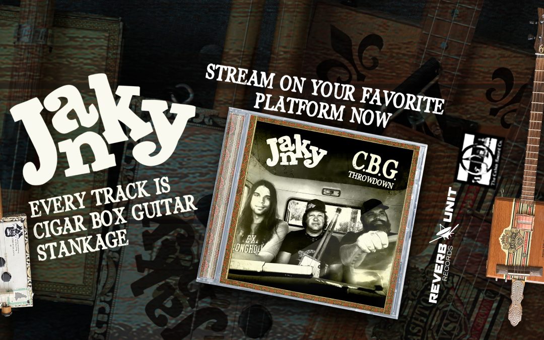 Janky’s 4th CD, CBG Throwdown Focuses on Cigar Box Guitars