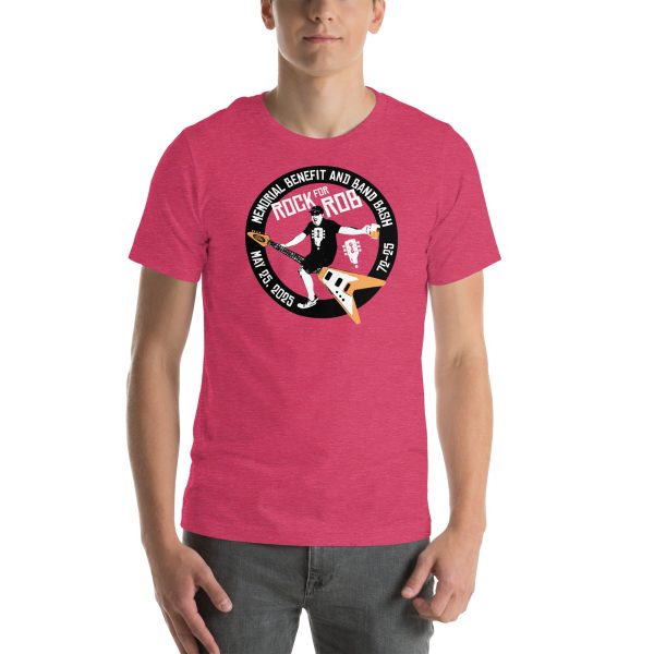 Rock for Rob Unisex t-shirt - Image 7